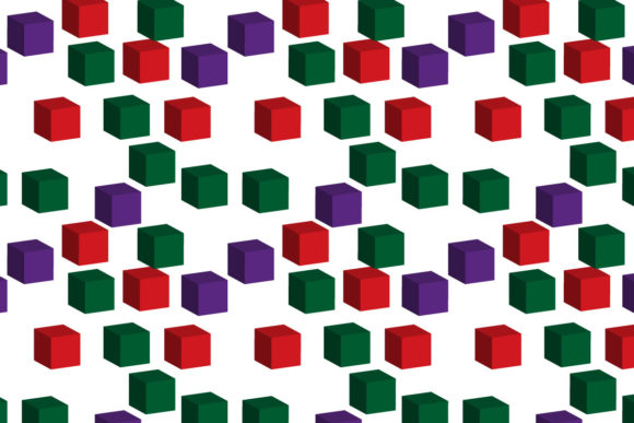 3d Cube Background Pattern