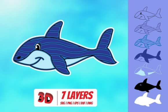 Evaluating the 3D Shark SVG for Digital Crafting Projects