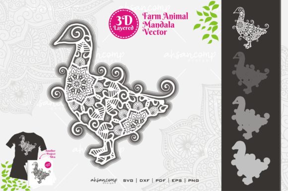 Farm Animal Mandala SVG 3D Layered 10: A Comprehensive Evaluation