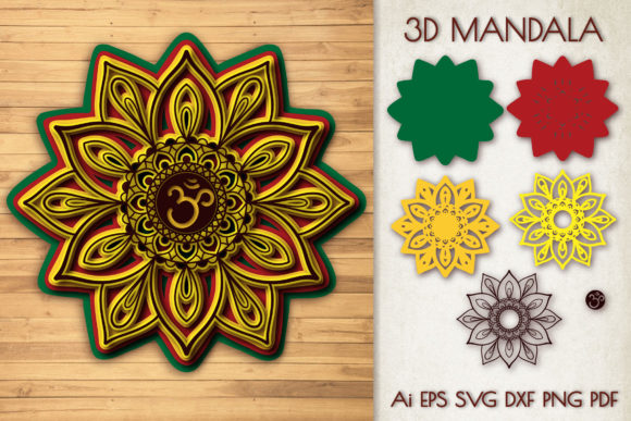 The Ultimate Guide to Using 3D Festive Mandala Digital Files for Crafting and Design