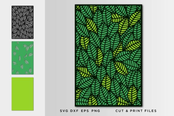 Wall Art 3D, Leaves SVG: Elevating Home Decor with Digital Precision